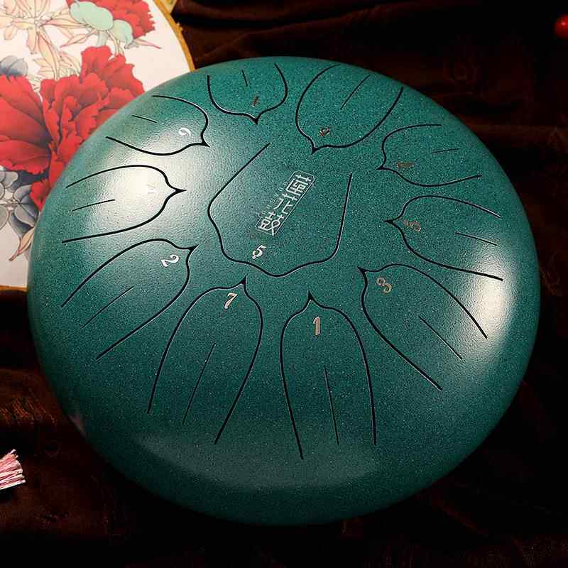 正品华空灵鼓5音成人13音儿初学者童11音莲花鼓1色空鼓手碟打蜀击