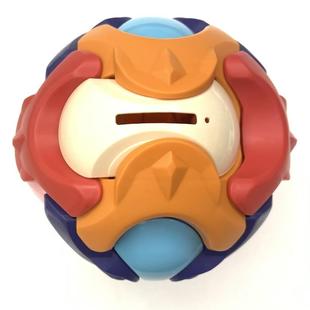 高档URbe摔be储蓄球童宝儿拼宝礼物可爱装 智力3D防存钱罐益智鲁班