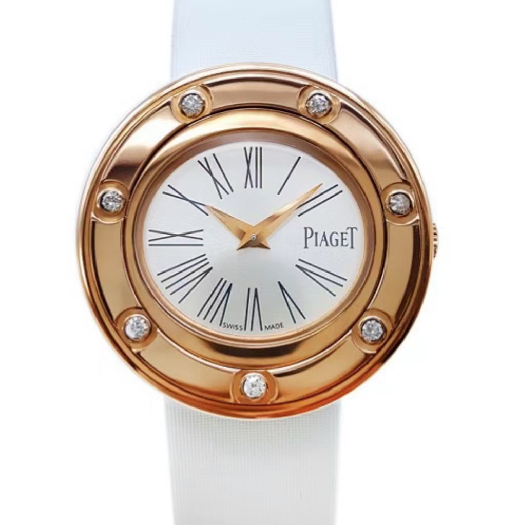 98新29mm18k玫瑰金伯爵POSSESSION系列G0A35086石英女表正品