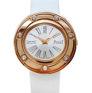 98新29mm18k玫瑰金伯爵POSSESSION系列G0A35086石英女表正品