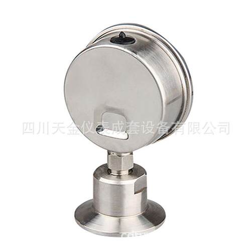 上海荣华不锈钢耐震隔膜压力表卡盘隔膜压力表YN60ML 0.6 1.0 1.6