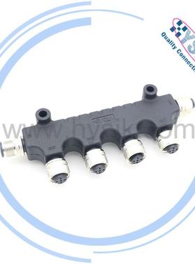 NMEA204000T2型连接器M15芯游艇船水舶深海防插头