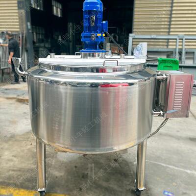卫生级304不锈钢电加热冷热缸老化缸乳品饮料冰淇淋冷热罐老化罐