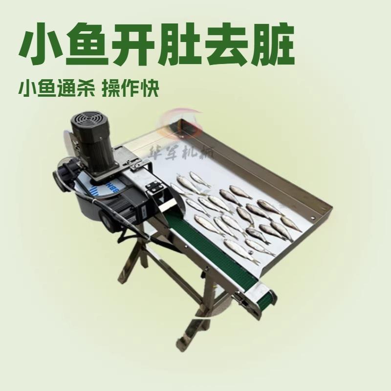 全自动杀小鱼机家用小型小白条杀鱼机小鱼开肚去内脏机宰杀剖鱼机
