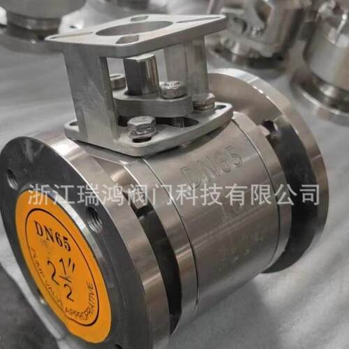 Q641TC气动陶瓷球阀耐磨气动陶瓷法兰连接球阀陶瓷V型球阀
