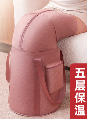泡脚桶可折叠家用过小腿便携式泡脚袋加高深桶熏蒸过膝保温泡脚盆