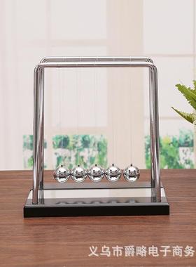 镜子摇篮装饰金属物理装饰摆件