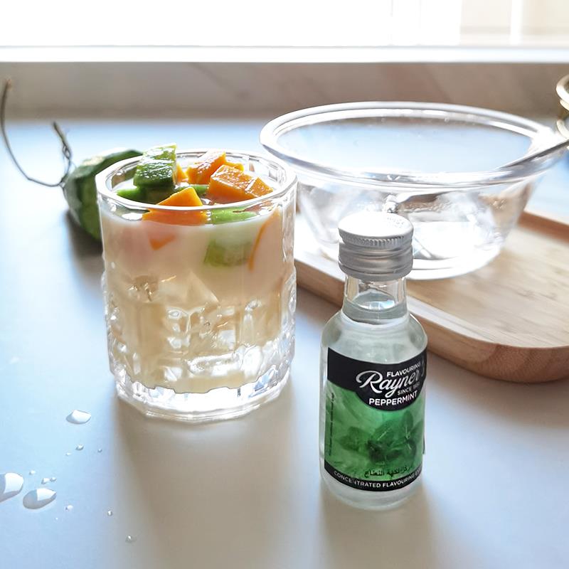 食用级薄荷香精浓缩型苏式绿豆汤原料老式薄荷水冰凉粉专用薄荷水