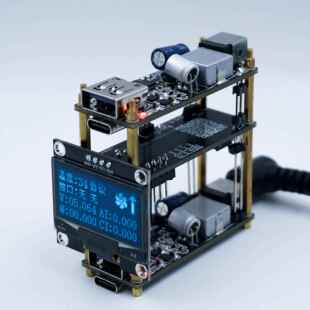 oled屏多协议快充模块 PD100w充电模块 sw3518模块加屏幕