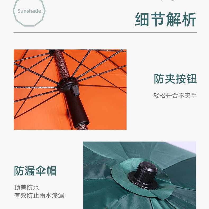 遮阳伞太阳伞摆地摊商用摆摊伞大伞做生意大型户外圆伞庭院伞批发