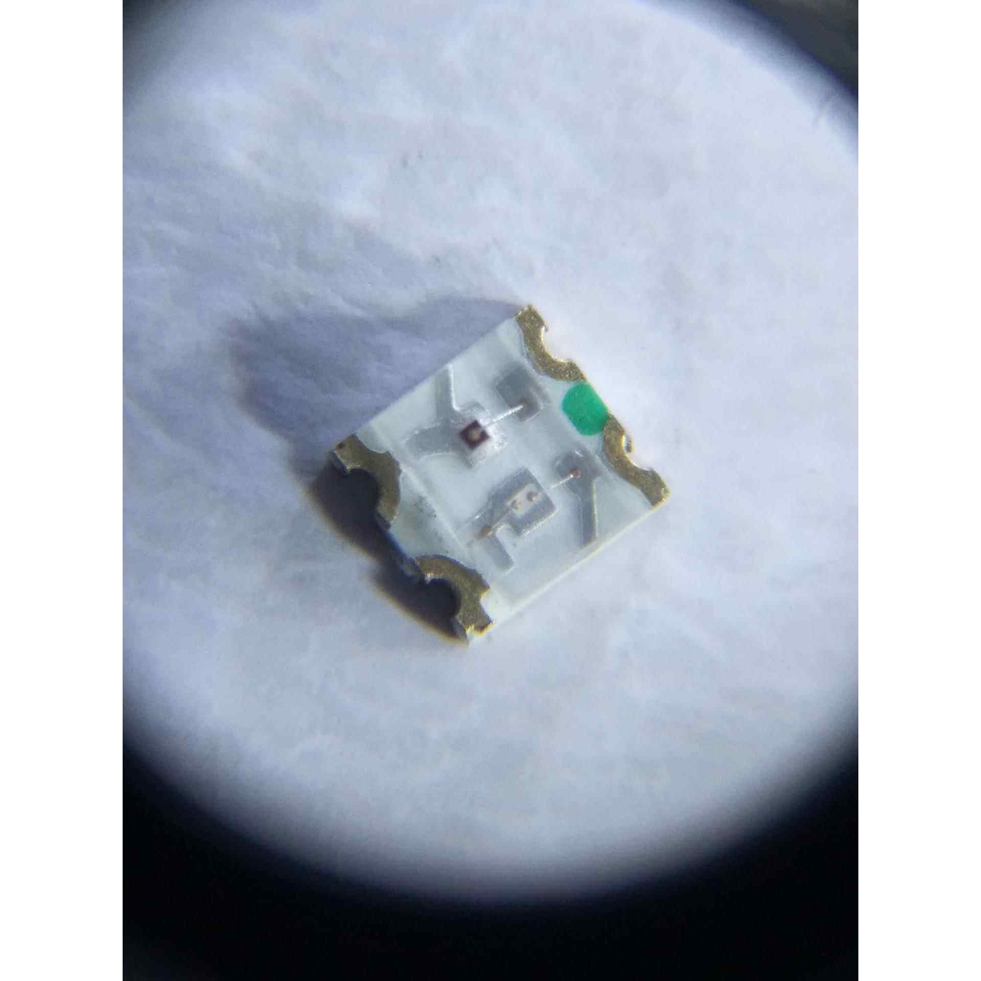 LED高亮双色光 1209红翠绿灯珠 3227双色贴片1206LED二极管指示灯