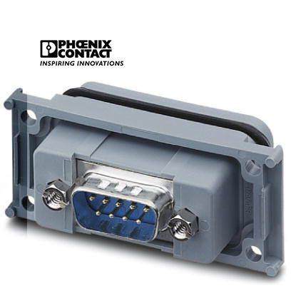 菲尼克斯D-SUB面板安装支架VS-09-A-GC-ST/ST 1689705-5电气联接