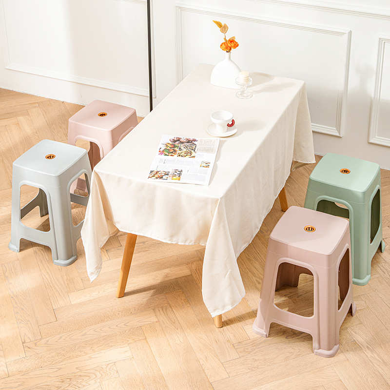 塑料加厚板凳客厅简约家用家用塑胶高椅子成人凳子凳子方凳