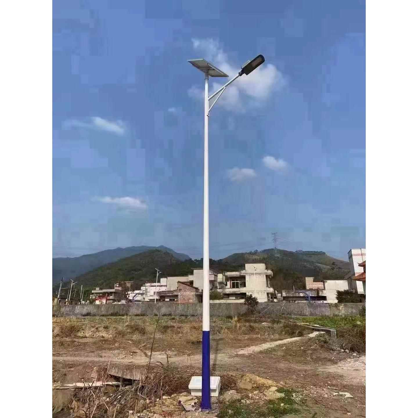 户外6米50w太阳能路灯新农村高亮LED大功率一体化太阳能路灯