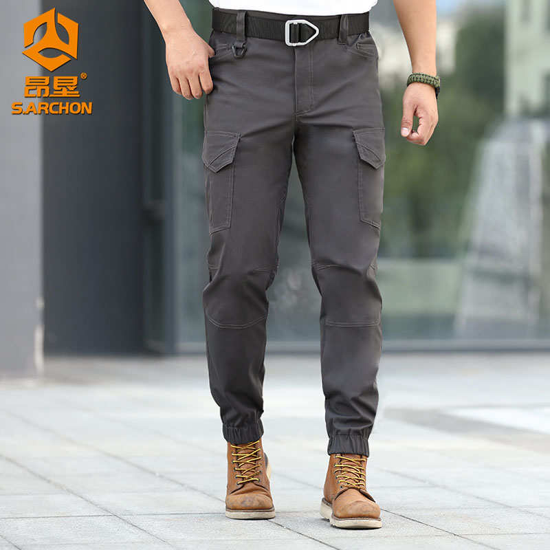 执政官春秋格洛克战术长裤束脚裤男时尚收脚裤户外工装裤作训裤子