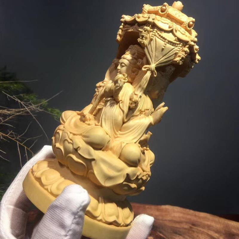 大叶黄杨木西方三圣工艺雕刻雕件 家居摆饰摆件 厂家出售