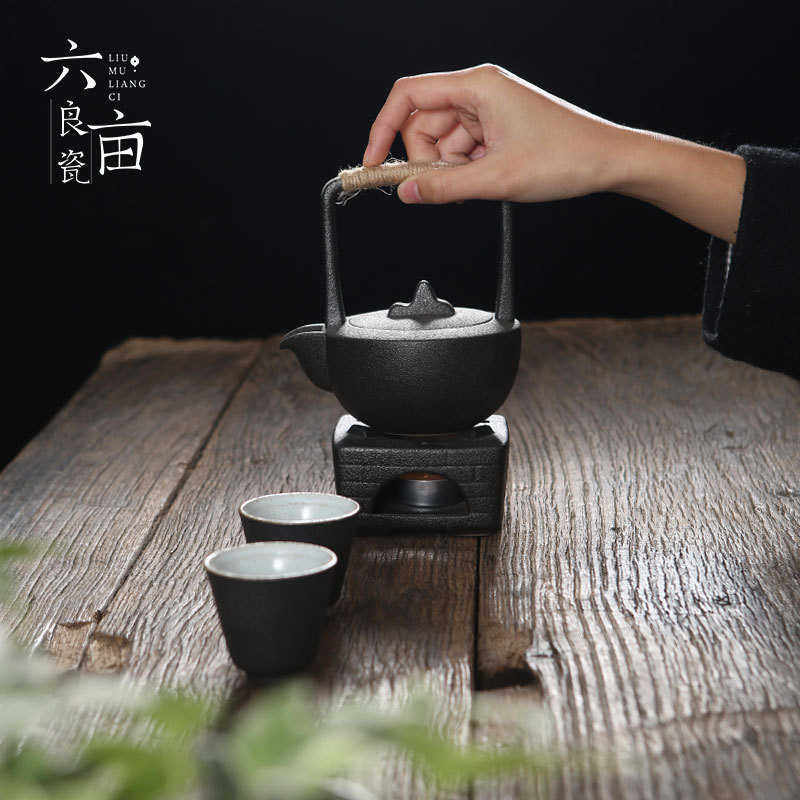 日式蜡烛加热底座复古粗陶家用温茶器陶瓷暖茶器茶壶茶蜡保温底座,餐饮具,茶具礼盒,淘宝优惠券,粉丝福利购,淘宝优惠卷