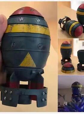 跨境新款 迷你核弹的储物盒摆件收藏树脂工艺品礼物装饰品杂物盒