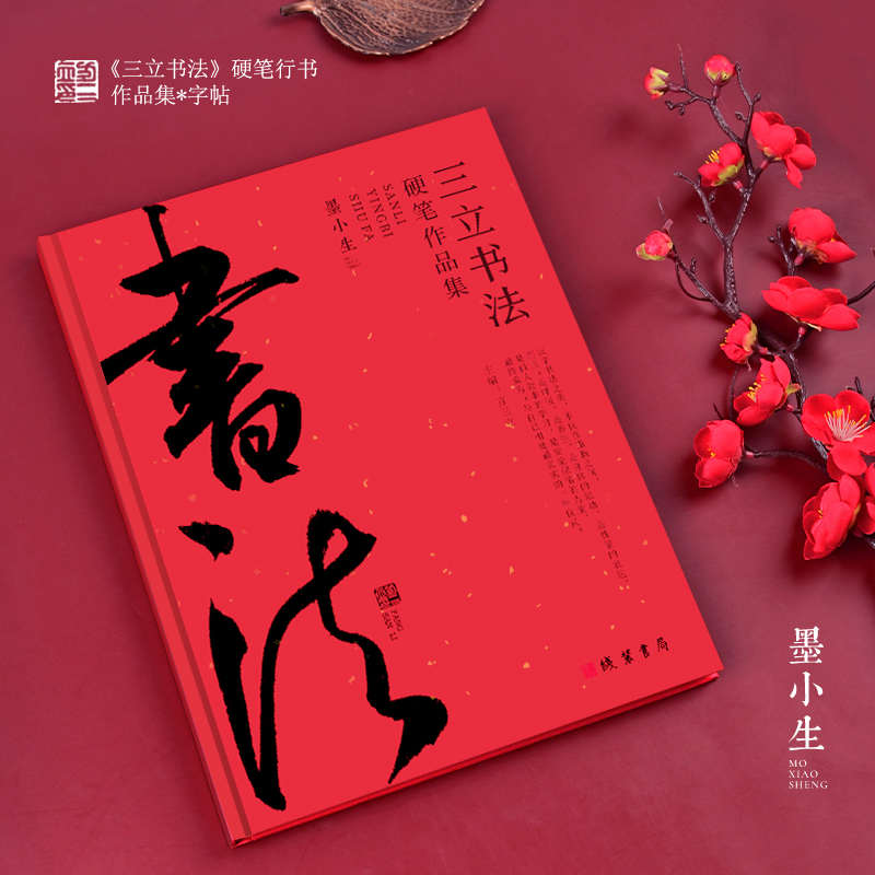 三立书法硬笔行书作品集精装练字行书行草字帖临摹学习实用练字帖