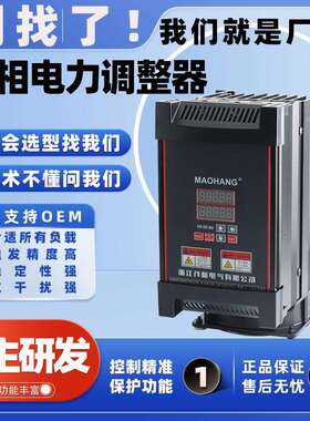 SCR数显电力调整器30A新能源调控器可控硅功率调节器加热控制器