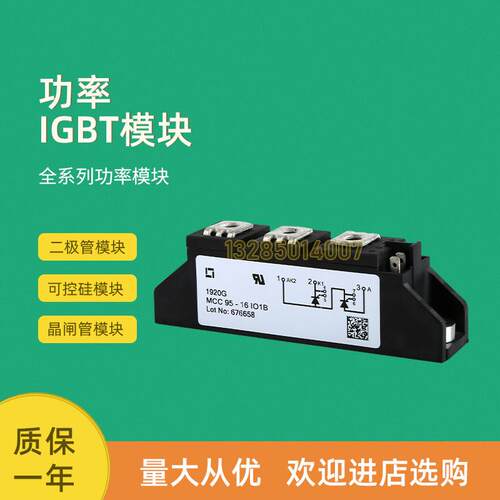 艾赛斯半导体控制整流器模块MCC21 MCC44 MCC56 MCC72 MCC95-12io