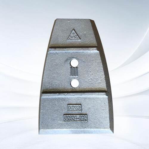 LINTEC4000沥青混凝土搅拌机搅拌臂衬板叶片高铬合金耐磨件