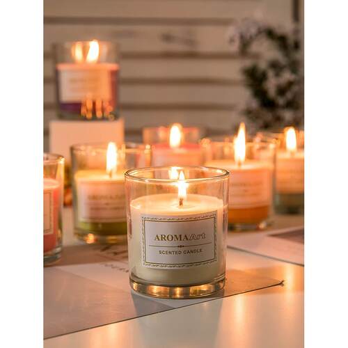 Candles Gift Set Luxury Scented Soy Wax Candle Home Decor