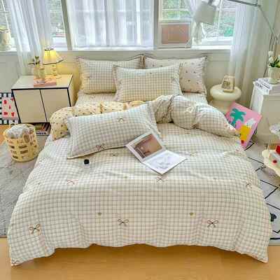 正品南通家纺件2025新款四套四纯棉100全棉220240x双人被套床单季