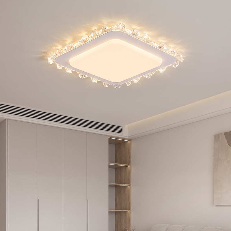 灯具圆形套餐现代客厅水晶卧室吸顶灯年全2025简约组合屋新款灯具