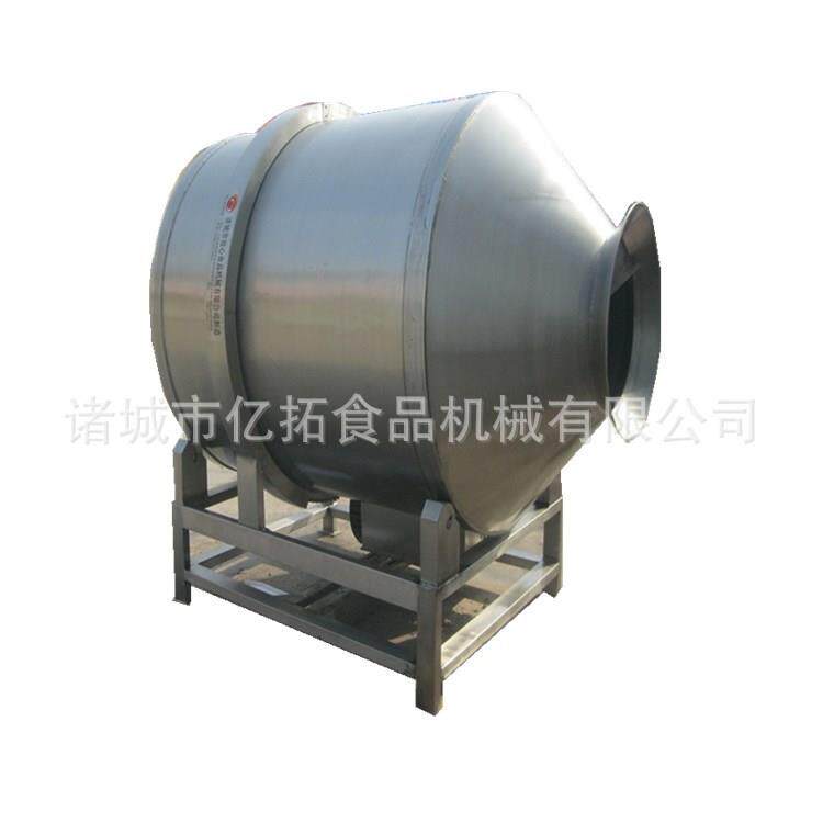 供应滚揉机大型不锈钢鸡翅滚揉机600L猪蹄子真空入味机设备