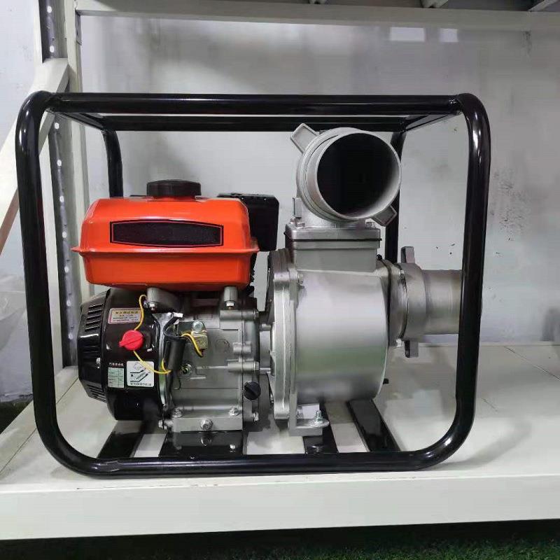 柴无品牌/油化汽油水5泵2寸3寸4寸6寸水泵工泵污水泵080小型框架