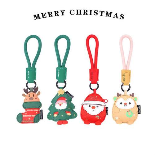 2026 Santa Keychain Korean Japanese Hot Christmas Bag Charm