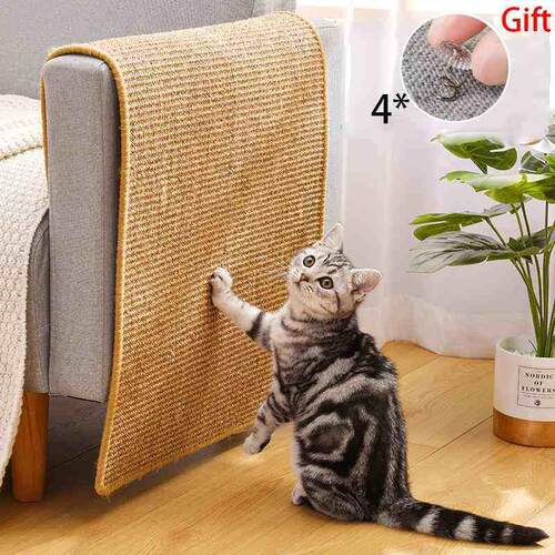 Scratcher Sisal Mat Board Cat Scratch for Sharpen Nails Scra