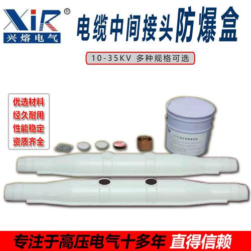 高压接线防爆盒，电缆中端接口防水防火，防爆紧固10v接线盒