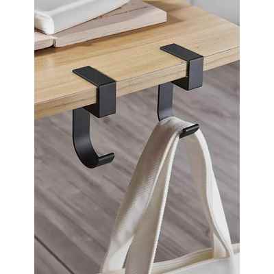 学生书包挂钩书桌边挂书包免打孔强力承重宿舍办公桌无痕挂包神器