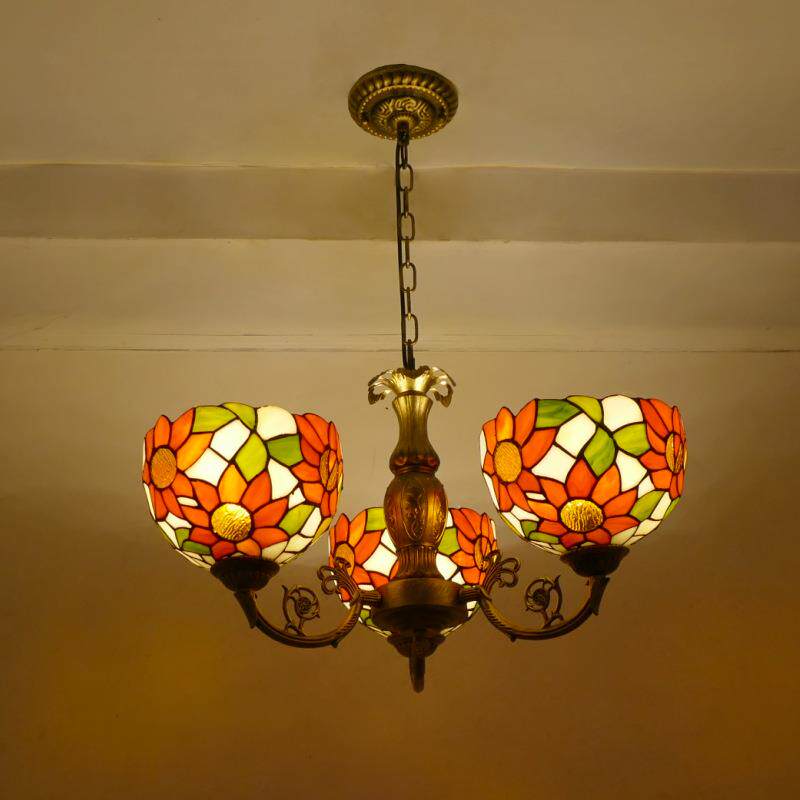 地中海田园吊灯客厅餐厅门厅灯欧式简约多头卧室书房灯温馨浪漫灯