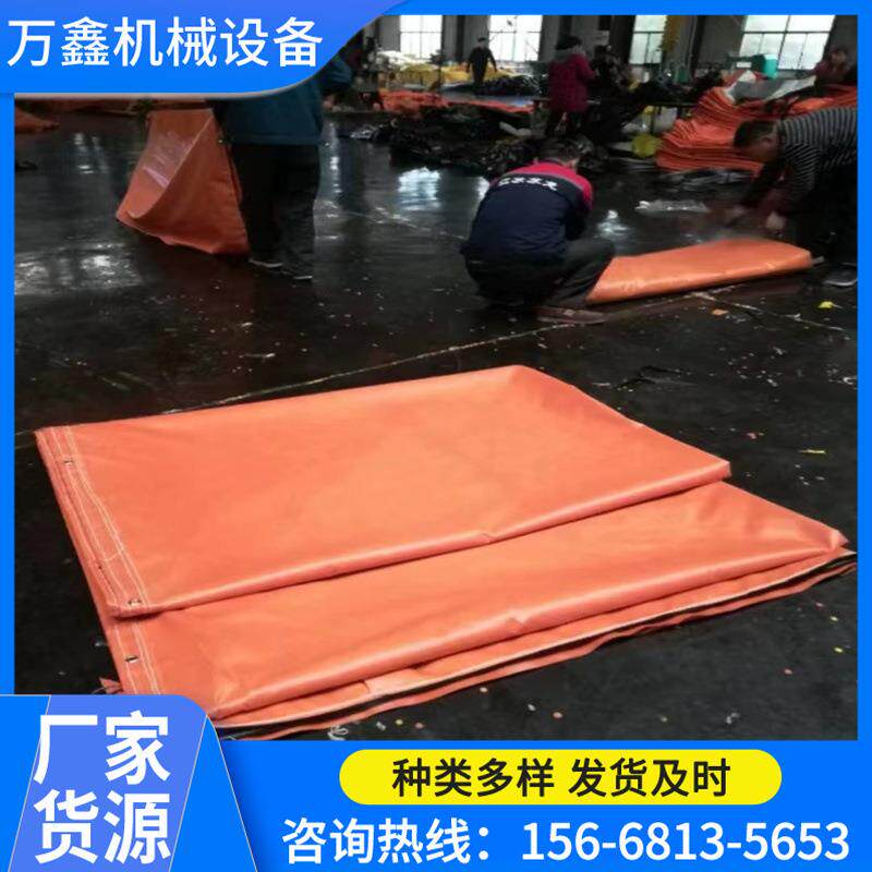 加工任意尺寸风机帆布软连接风筒耐磨水泥伸缩布袋耐高温保温风道