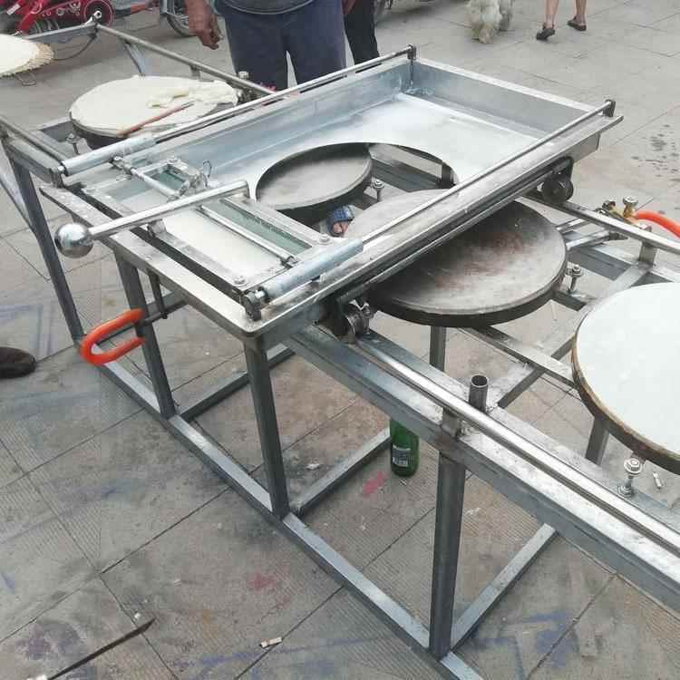 6个鏊子型全自煎饼机动家用大小型仿手工煎饼机电动杂粮煎817饼机