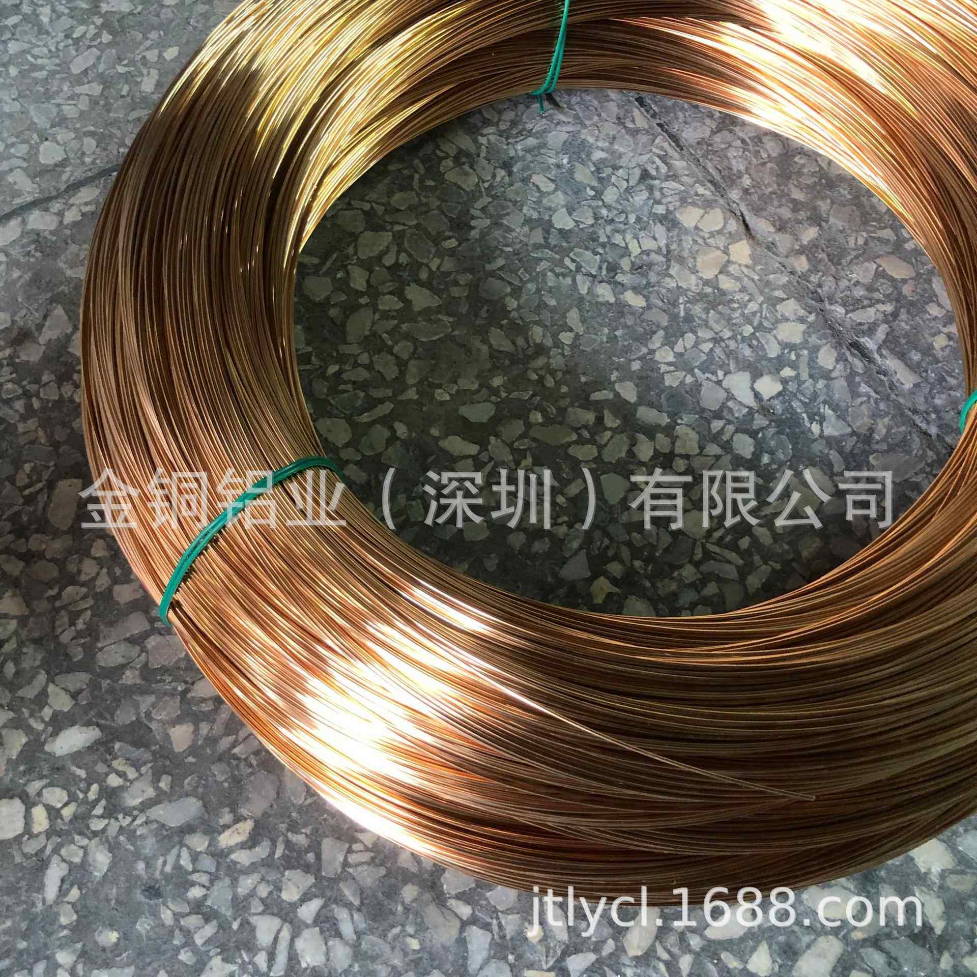 金铜C5191磷铜线0.8mm0.9mm1.0mm1.2mm1.5mm1.6mm磷青铜丝