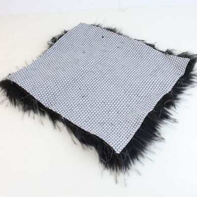 定制仿狐狸毛素色提花动物毛长毛绒服装假毛面料海派人造毛皮加工