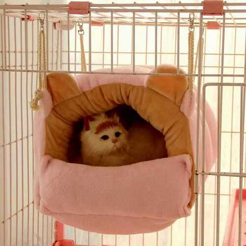 窝床新款厂家封闭式内现货宠物猫挂窝笼子用保暖挂猫窝吊床猫冬季