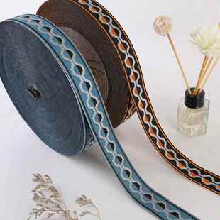 宽3cm窗帘花边辅料提花织带窗帘拼接辅料沙发靠垫抱枕装饰3R9