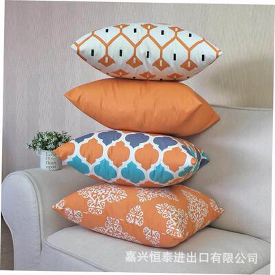 cushion cover pillow case cussion case 几何图形简约枕头枕套