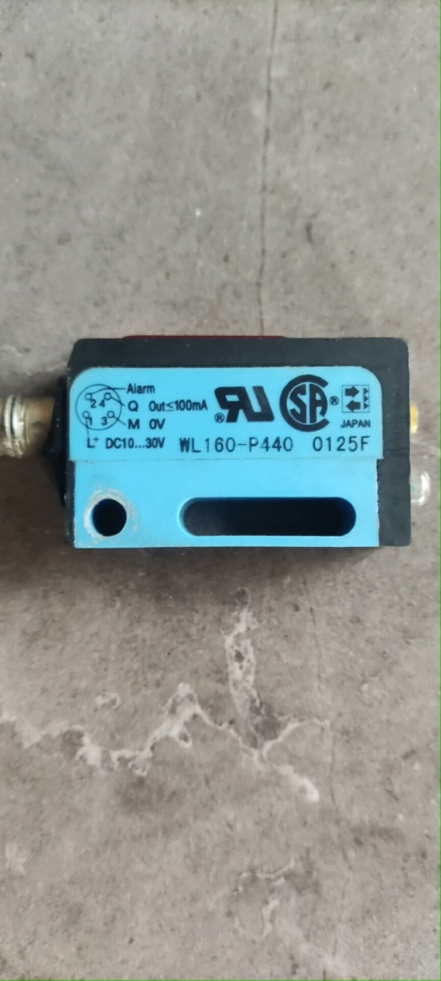 西克SICK漫反射传感器WL160-P440,二手拆机件