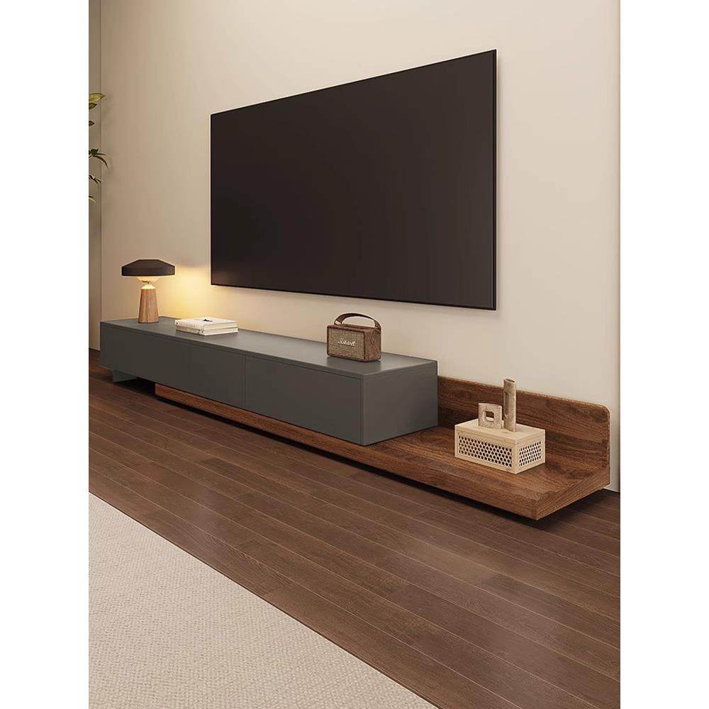 全实木电视柜储物柜集成家庭客厅可伸缩地板站立咖啡桌电视柜组合,住宅家具,电视柜,淘宝优惠券,粉丝福利购,淘宝优惠卷