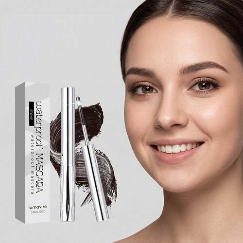 Lumavire Waterproof Curling Mascara - Natural long-lasting w