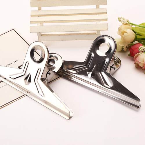 Large Ticket Clip Stainless Steel Ticket Clip Book Clip Offi