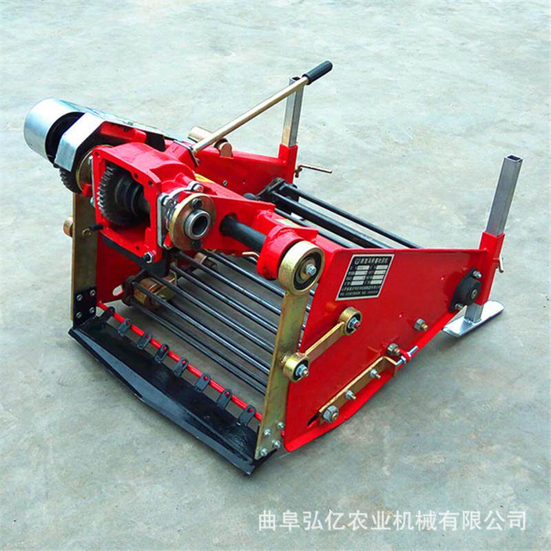 小型土豆收获机12马力手扶车带挖红薯机长果大蒜掘进式出果机
