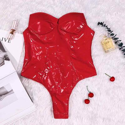 Erotic lingerie sexy suspender one-piece underwear game suit