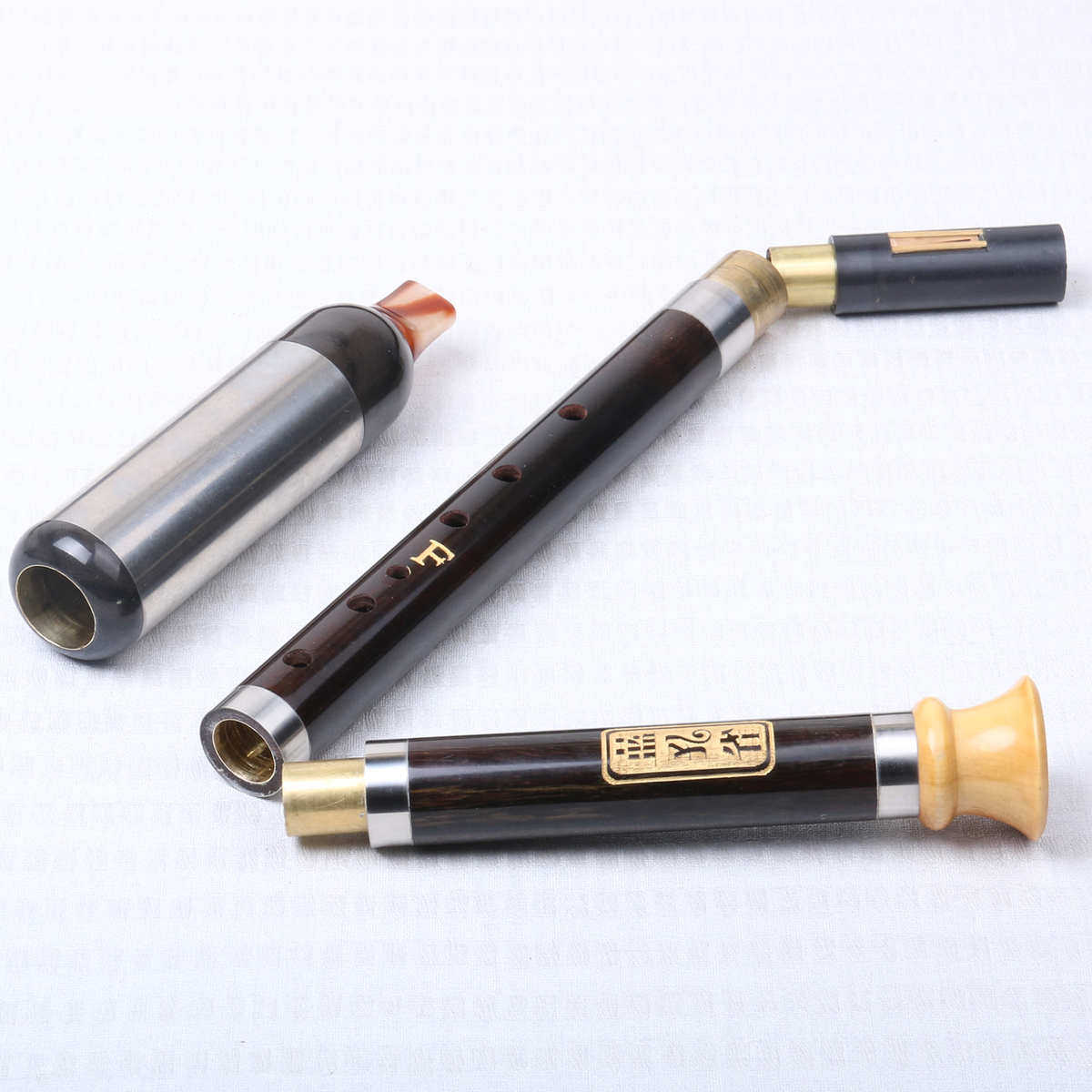 蓝孔雀 黑檀木 竖吹巴乌 C调 降B调 G调 F调 演奏型巴乌 云南乐器